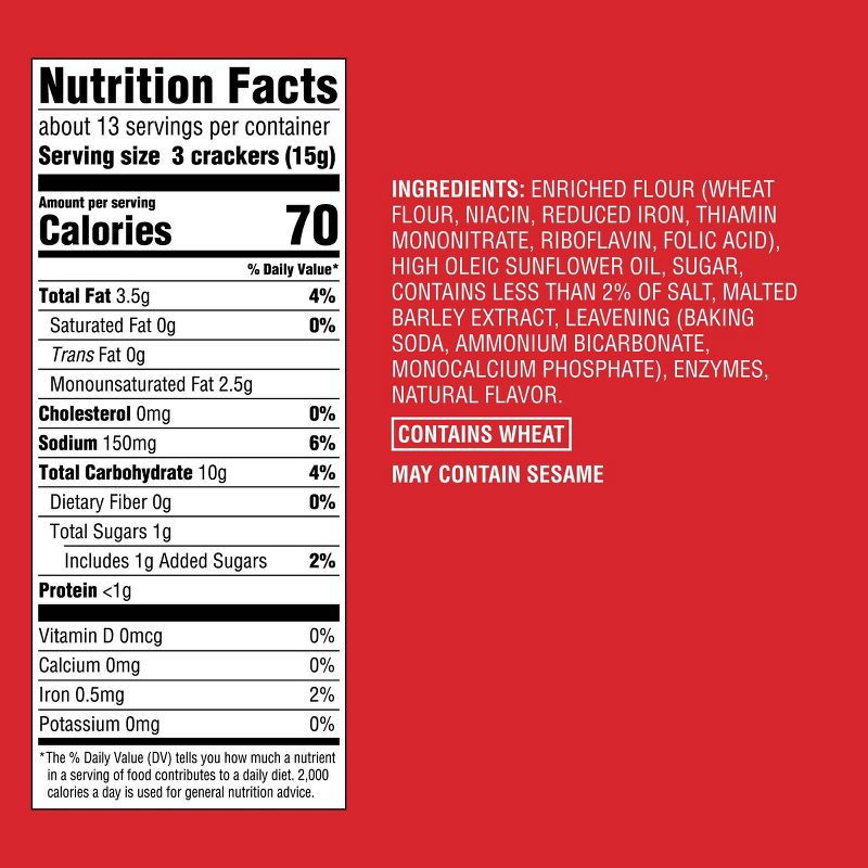 slide 4 of 4, Original Entertaining Crackers - 7oz - Good & Gather™, 7 oz