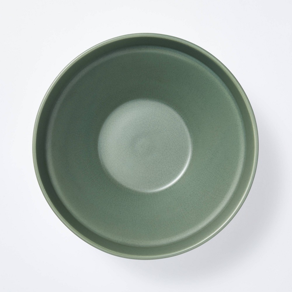 slide 2 of 4, Threshold designed w/Studio McGee Green Wide Brim Bowl - Threshold designed with Studio McGee, 1 ct