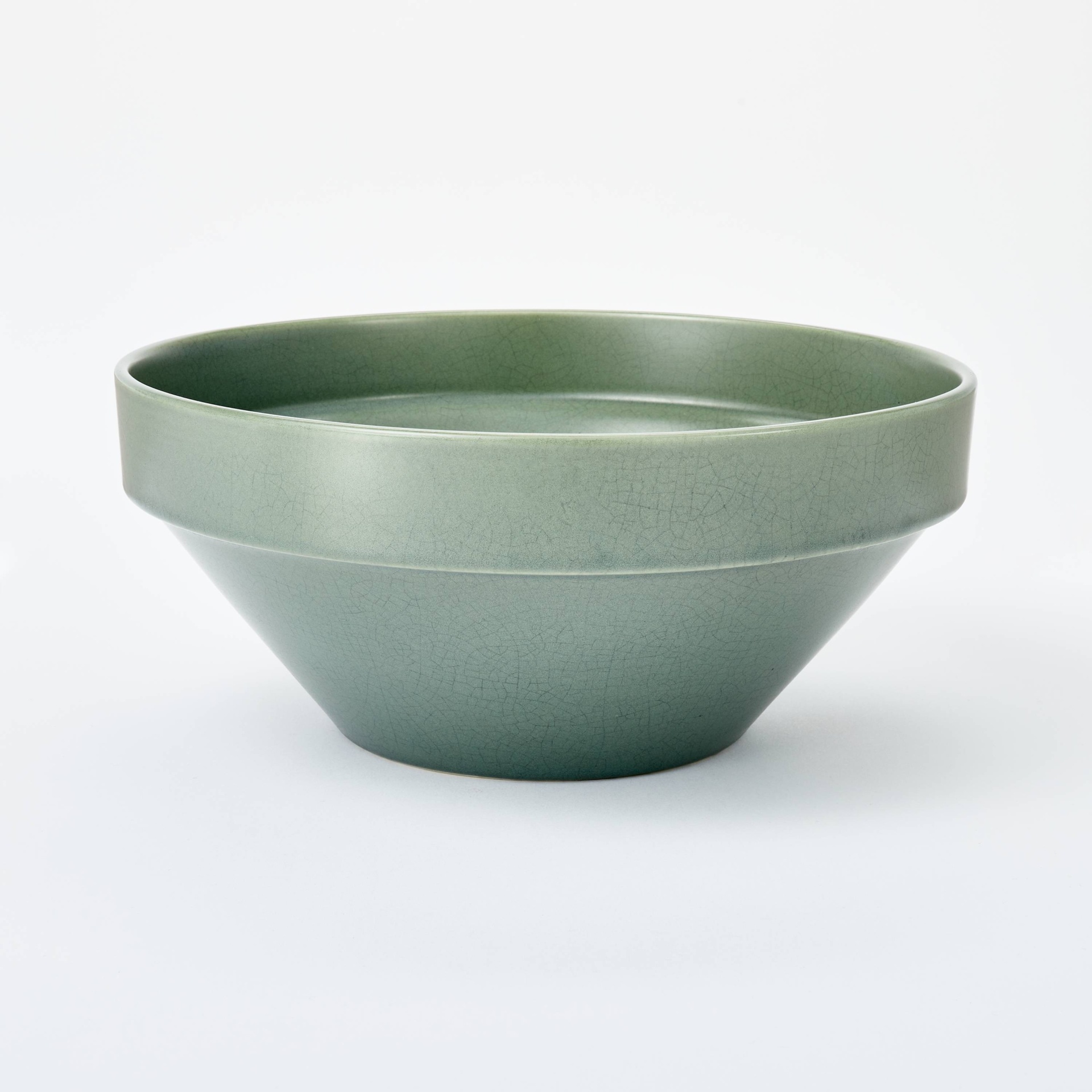 slide 1 of 4, Threshold designed w/Studio McGee Green Wide Brim Bowl - Threshold designed with Studio McGee, 1 ct