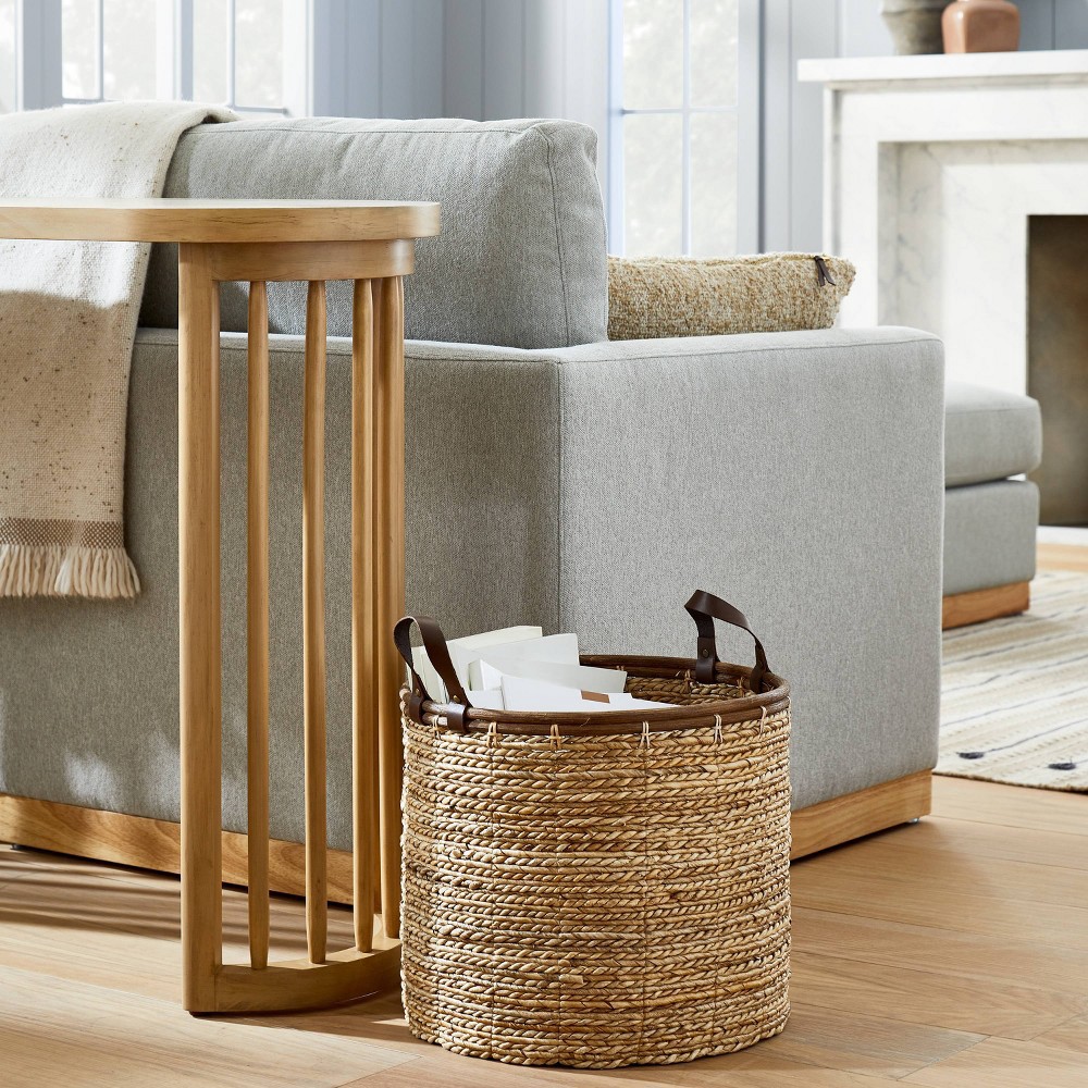 Small Rattan Basket with Handles - Threshold designed with Studio McGee