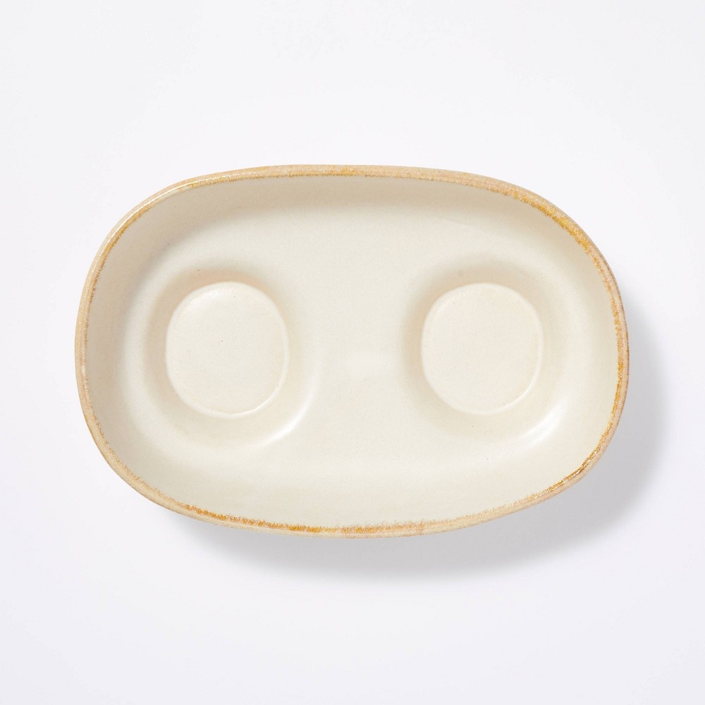 slide 4 of 4, Threshold designed w/Studio McGee Footed Bowl - Threshold designed with Studio McGee, 1 ct