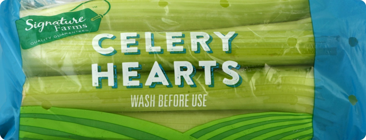 slide 3 of 5, Signature Farms Celery Hearts, 16 oz