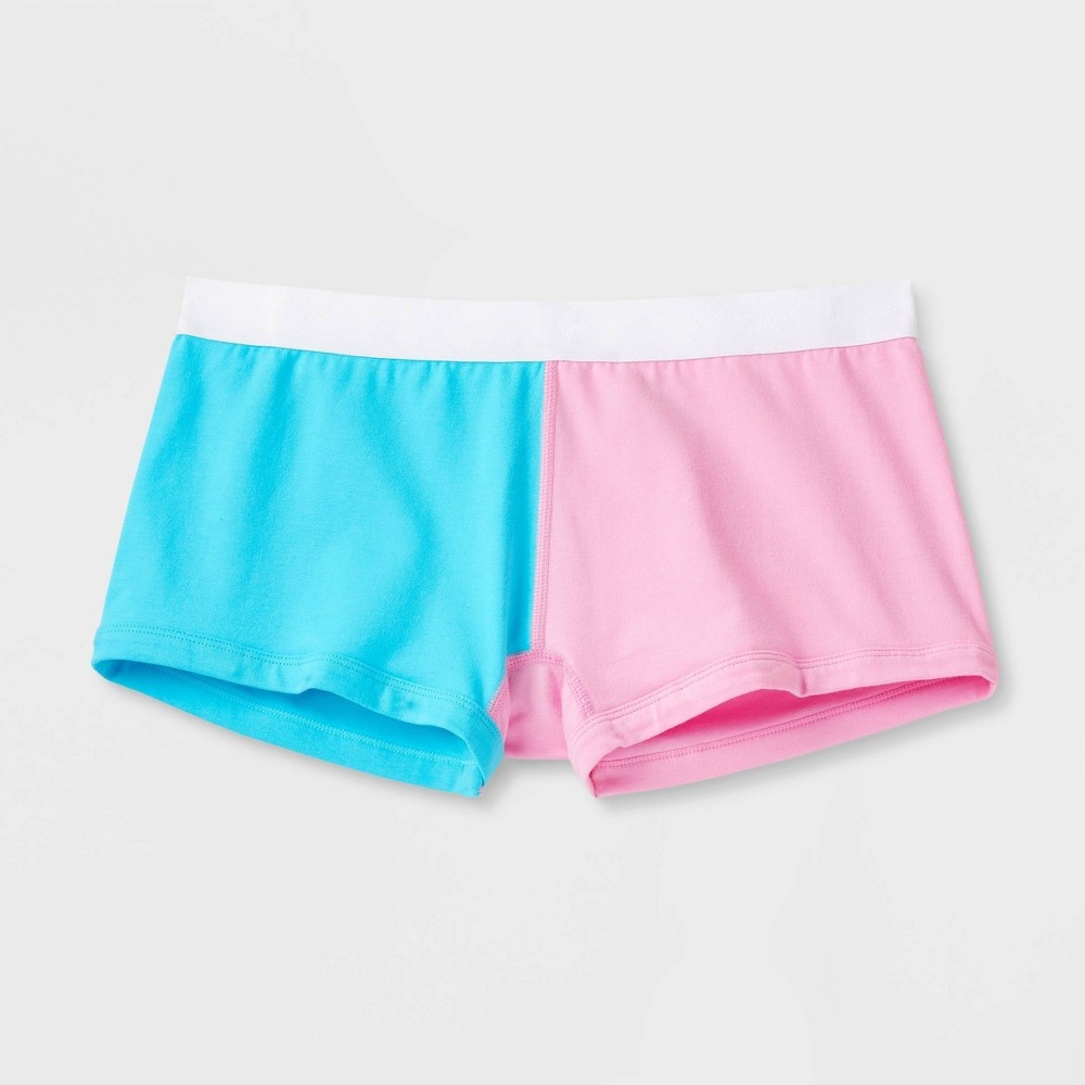 slide 3 of 3, TomboyX x Target Pride Adult TOMBOYX Colorblock Boy Shorts - M, 1 ct