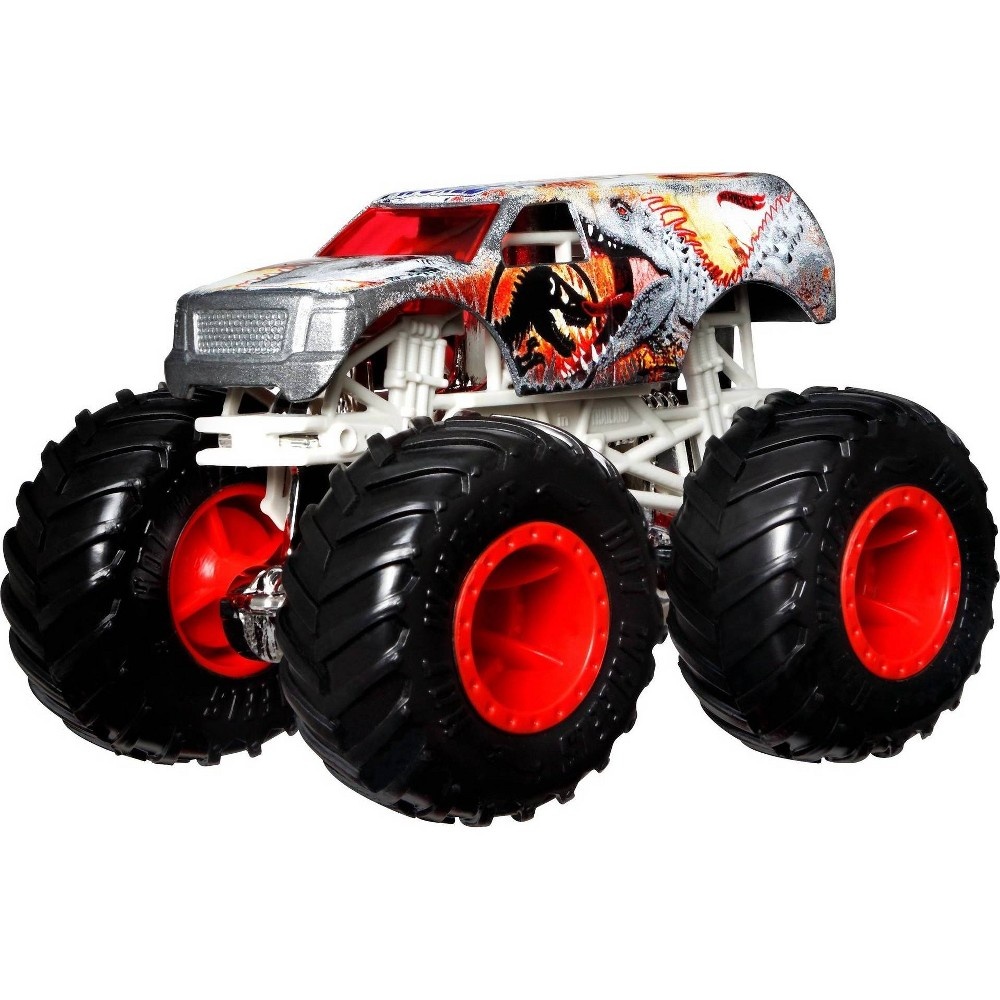 slide 5 of 6, Hot Wheels Monster Truck Jurassic World: Dominion Vehicle -5pk, 5 ct