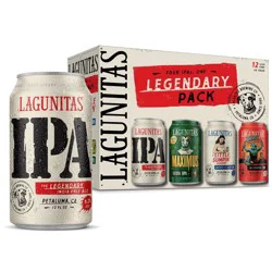 Lagunitas IPA Beer Variety Pack - 12pk/12 fl oz Cans