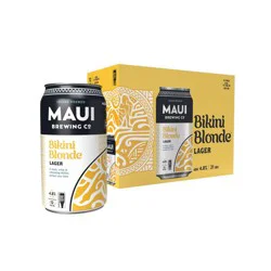 Maui Brewing Co. Maui Brewing Bikini Blonde Lager - 12pk/12 fl oz Cans