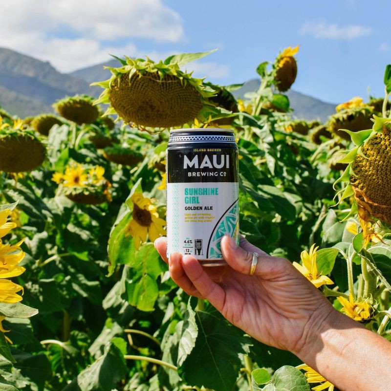 slide 6 of 8, Maui Brewing Co. Maui Brewing Sunshine Girl Golden Ale - 12pk/12 fl oz Cans, 12 ct; 12 fl oz