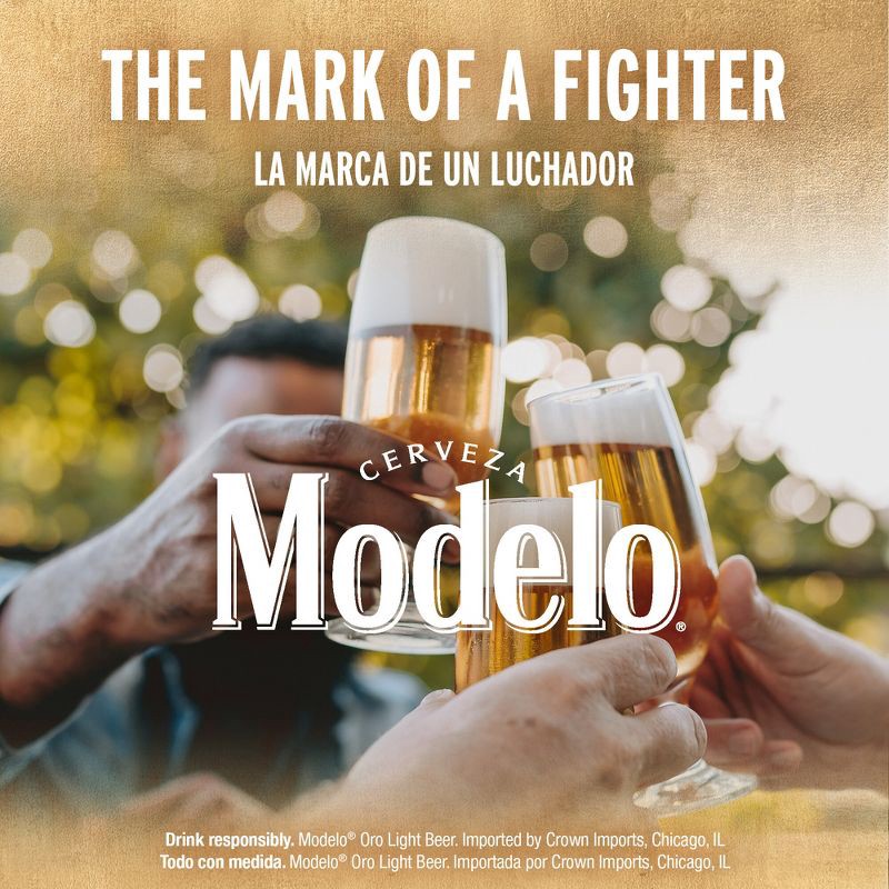 slide 7 of 8, Modelo Especial Modelo Oro Lager Light Beer - 12pk/12 fl oz Cans, 12 ct; 12 fl oz