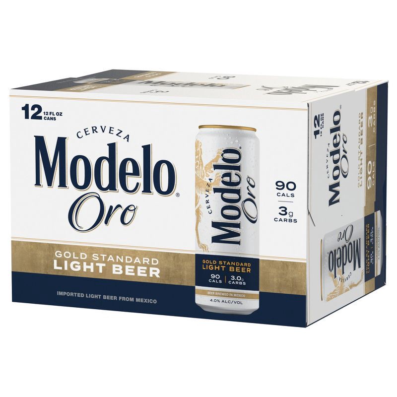 Modelo Especial Modelo Oro Lager Light Beer - 12pk/12 fl oz Cans 12 ct ...