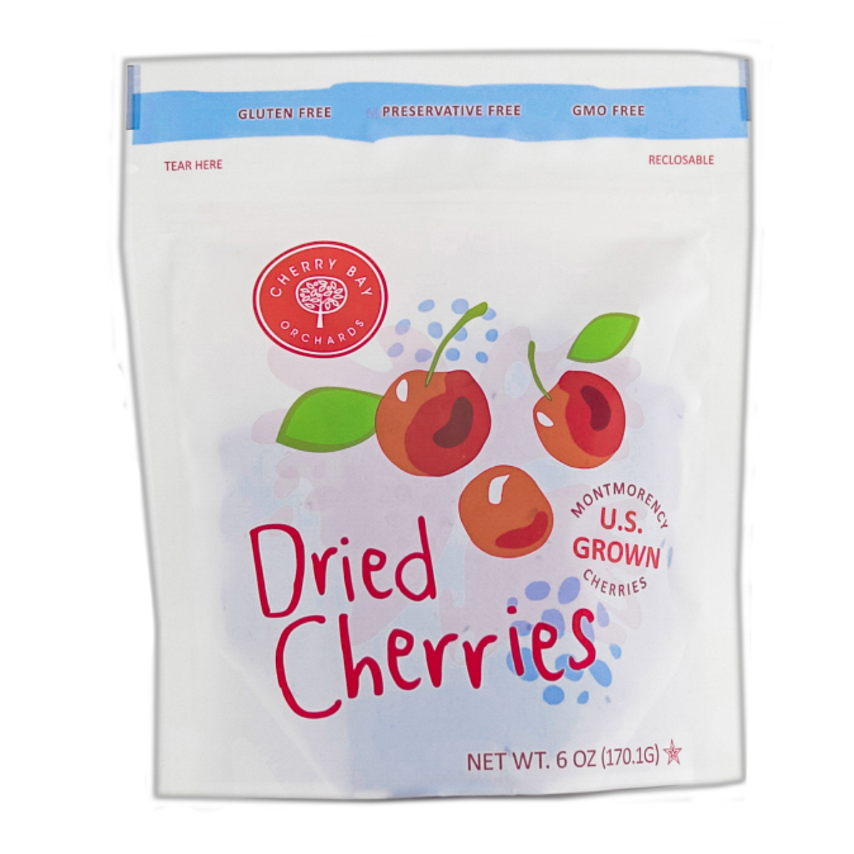 slide 1 of 5, CHERRY BAY ORCHARDS Shoreline Fruit Cherry Bay Orchard Dried Montmorency Cherries, 6 oz, 6 oz