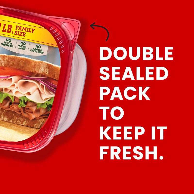 slide 5 of 7, Hillshire Farm Ultra Thin Honey Roasted Turkey Breast & Smoked Ham Variety Pack - 16oz, 16 oz