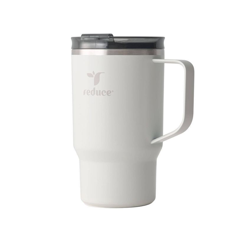 slide 2 of 6, Reduce 18oz Hot1 Insulated Stainless Steel Travel Mug with Steam Release Lid - Linen, 18 oz