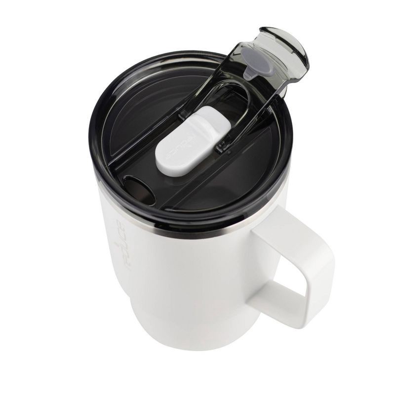 slide 7 of 8, Reduce 18oz Hot1 Insulated Stainless Steel Travel Mug with Steam Release Lid - Linen: BPA-Free, Dishwasher-Safe, Vacuum-Insulated, 18 oz