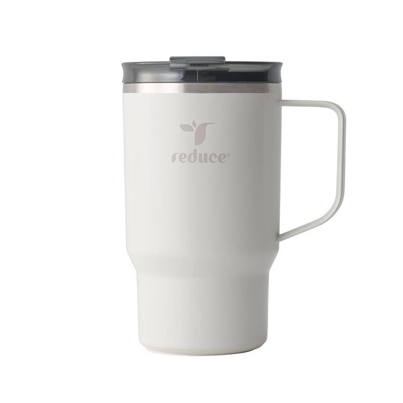 slide 1 of 6, Reduce 18oz Hot1 Insulated Stainless Steel Travel Mug with Steam Release Lid - Linen, 18 oz