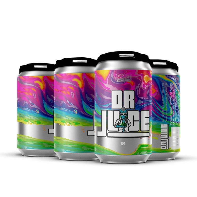 slide 4 of 8, Parish Brewing Co. Parish Brewing Dr. Juice IPA - 6pk/12 fl oz Cans, 6 ct; 12 fl oz
