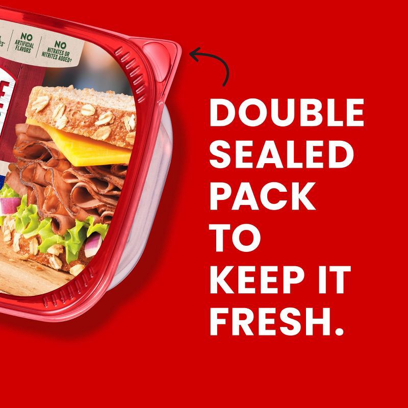 slide 6 of 9, Hillshire Farm Thin Sliced Roast Beef - 7oz, 7 oz