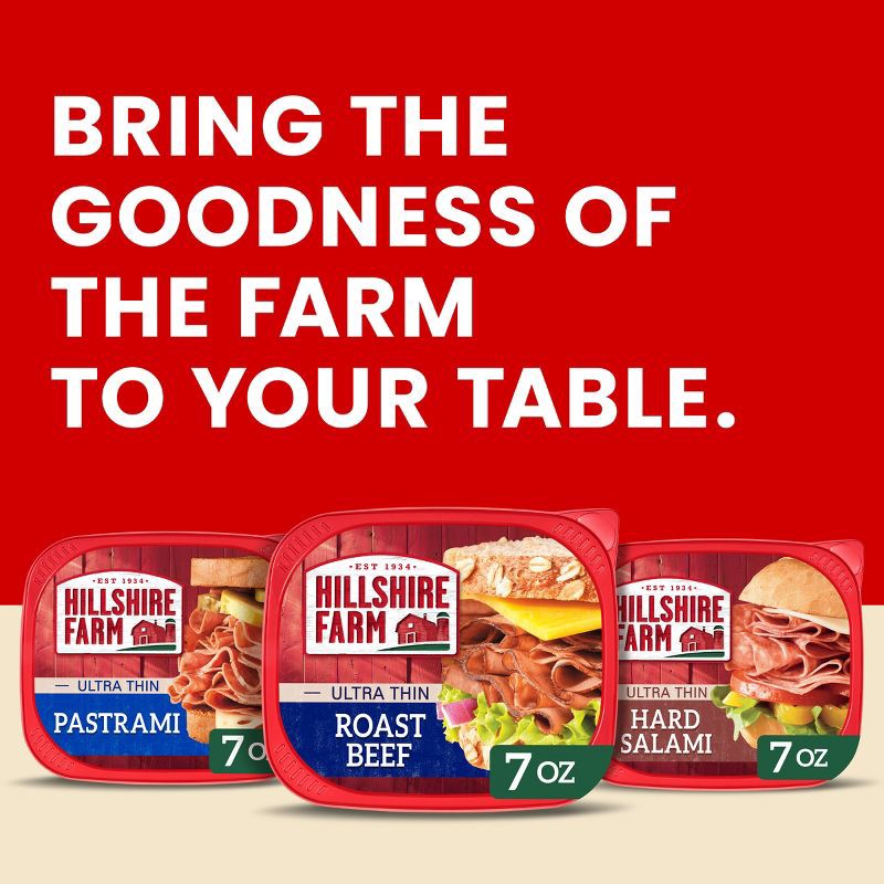 slide 8 of 9, Hillshire Farm Thin Sliced Roast Beef - 7oz, 7 oz