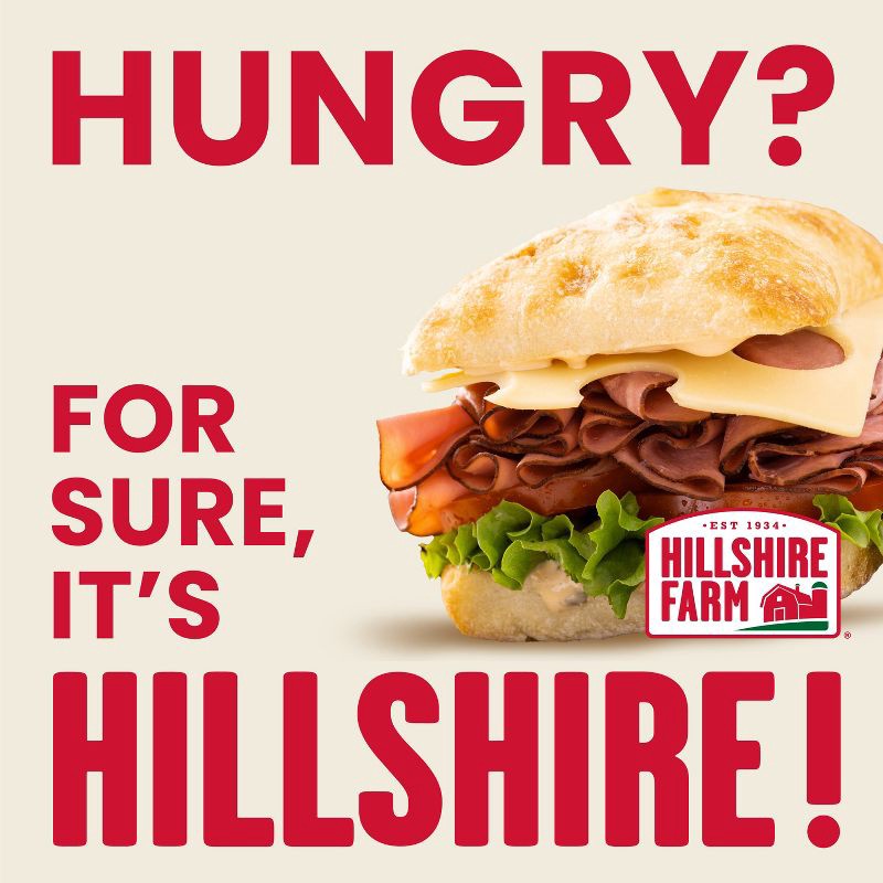 slide 9 of 9, Hillshire Farm Thin Sliced Roast Beef - 7oz, 7 oz