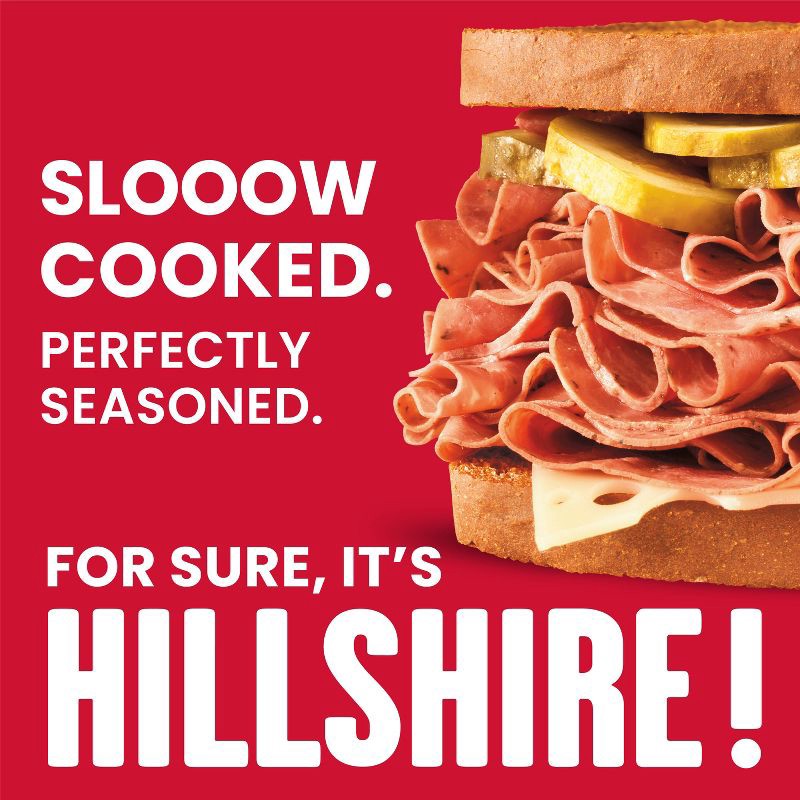 slide 2 of 9, Hillshire Farm Thin Sliced Pastrami Beef - 7oz, 7 oz