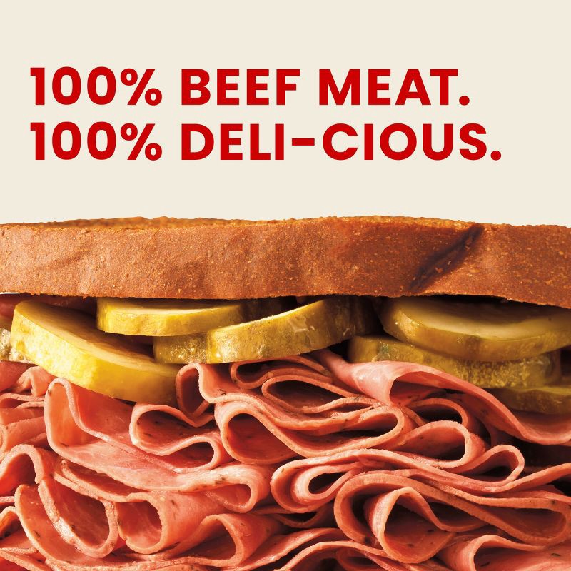 slide 3 of 9, Hillshire Farm Thin Sliced Pastrami Beef - 7oz, 7 oz