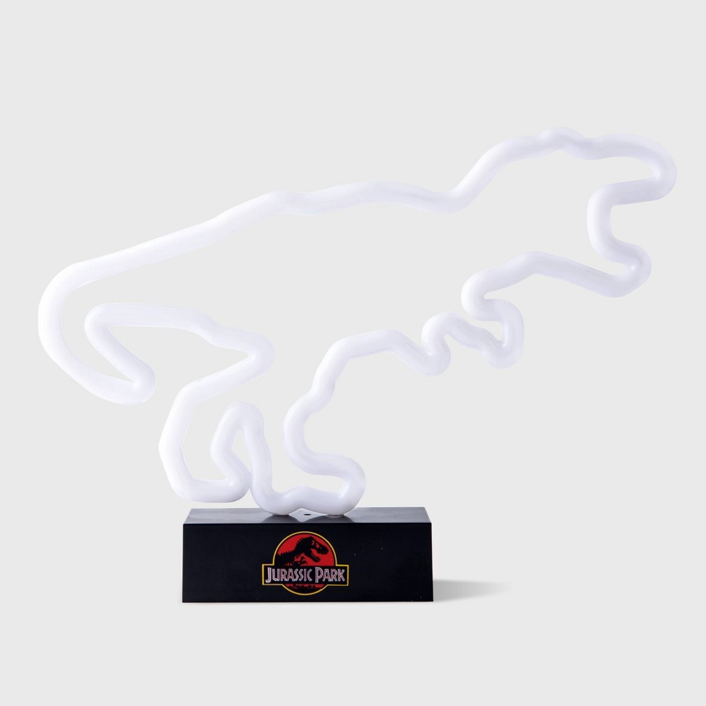 slide 2 of 2, Jurassic Park T-Rex Neon Light Novelty Table Lamp, 1 ct