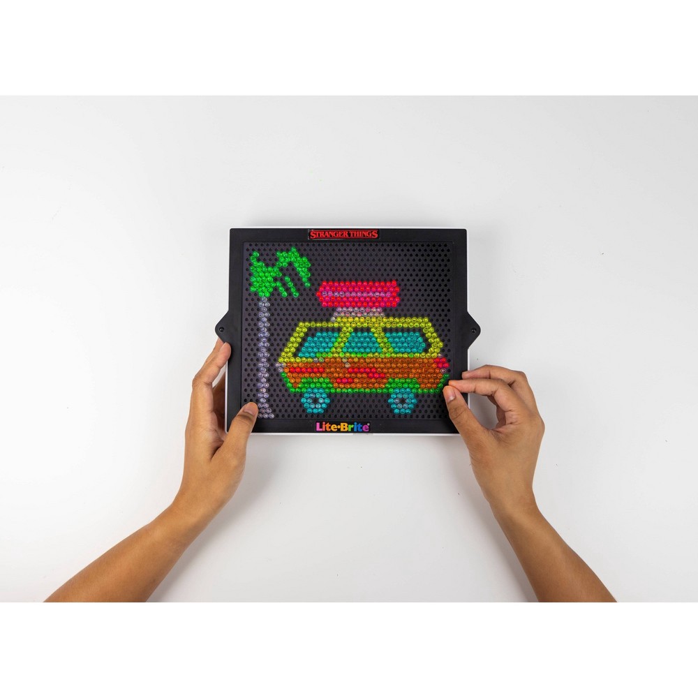 slide 4 of 6, Lite-Brite Stranger Things Special Edition Cali Dreaming, 1 ct