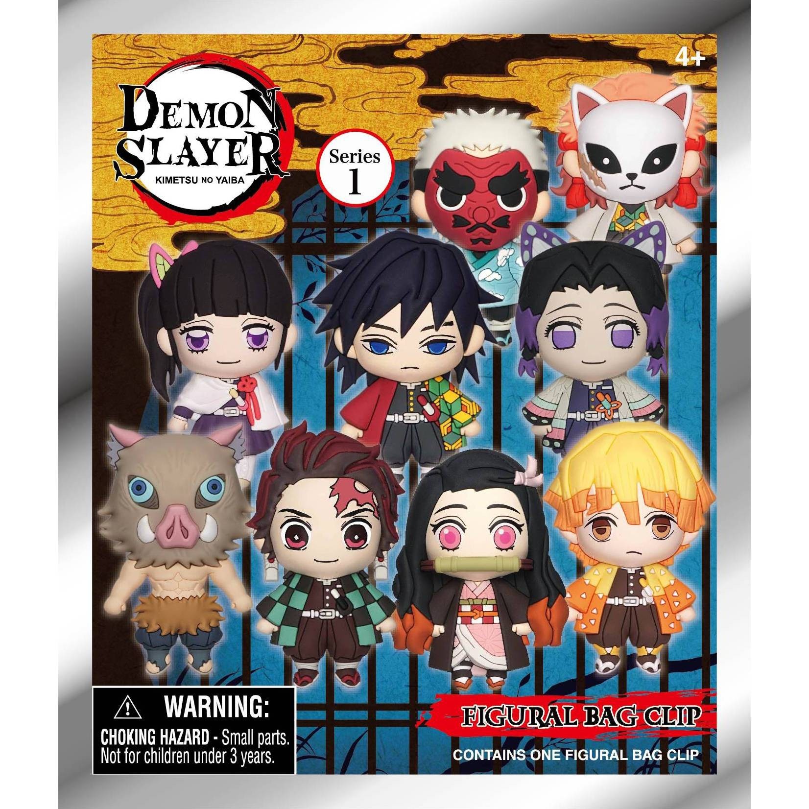 slide 1 of 13, Demon Slayer Surprise Figure Bag Clip Series 1, 1 ct