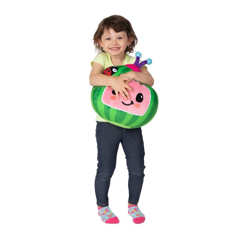 slide 4 of 5, Cocomelon Kids' Cuddle Pillow Melon, 1 ct