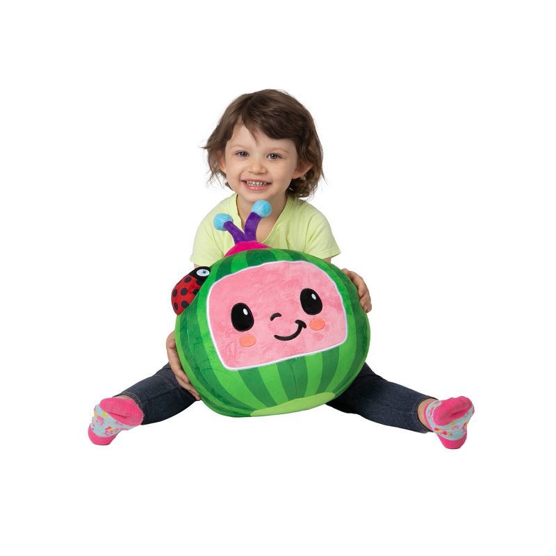 slide 5 of 5, Cocomelon Kids' Cuddle Pillow Melon, 1 ct