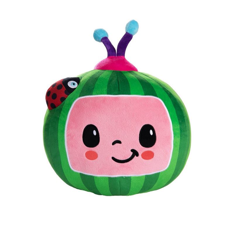 slide 1 of 5, Cocomelon Kids' Cuddle Pillow Melon, 1 ct