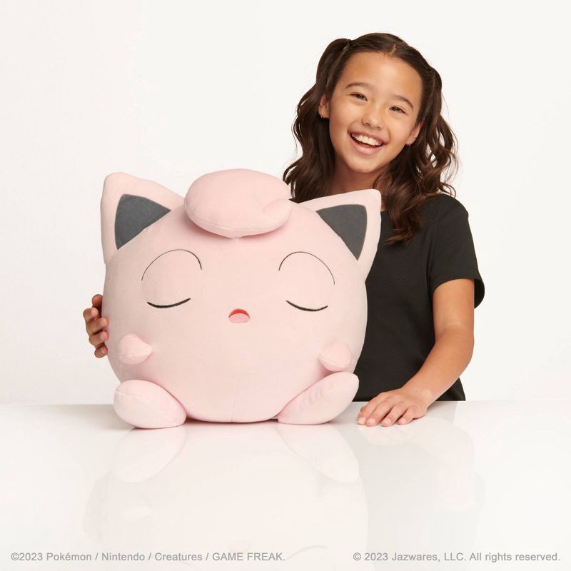 slide 7 of 7, Pokemon Jigglypuff Sleeping Kids' Plush Buddy, 1 ct