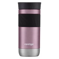 Vervain Contigo 16oz Byron 2.0 Snapseal Stainless Steel Travel Mug: Insulated Leakproof Cup with Lid