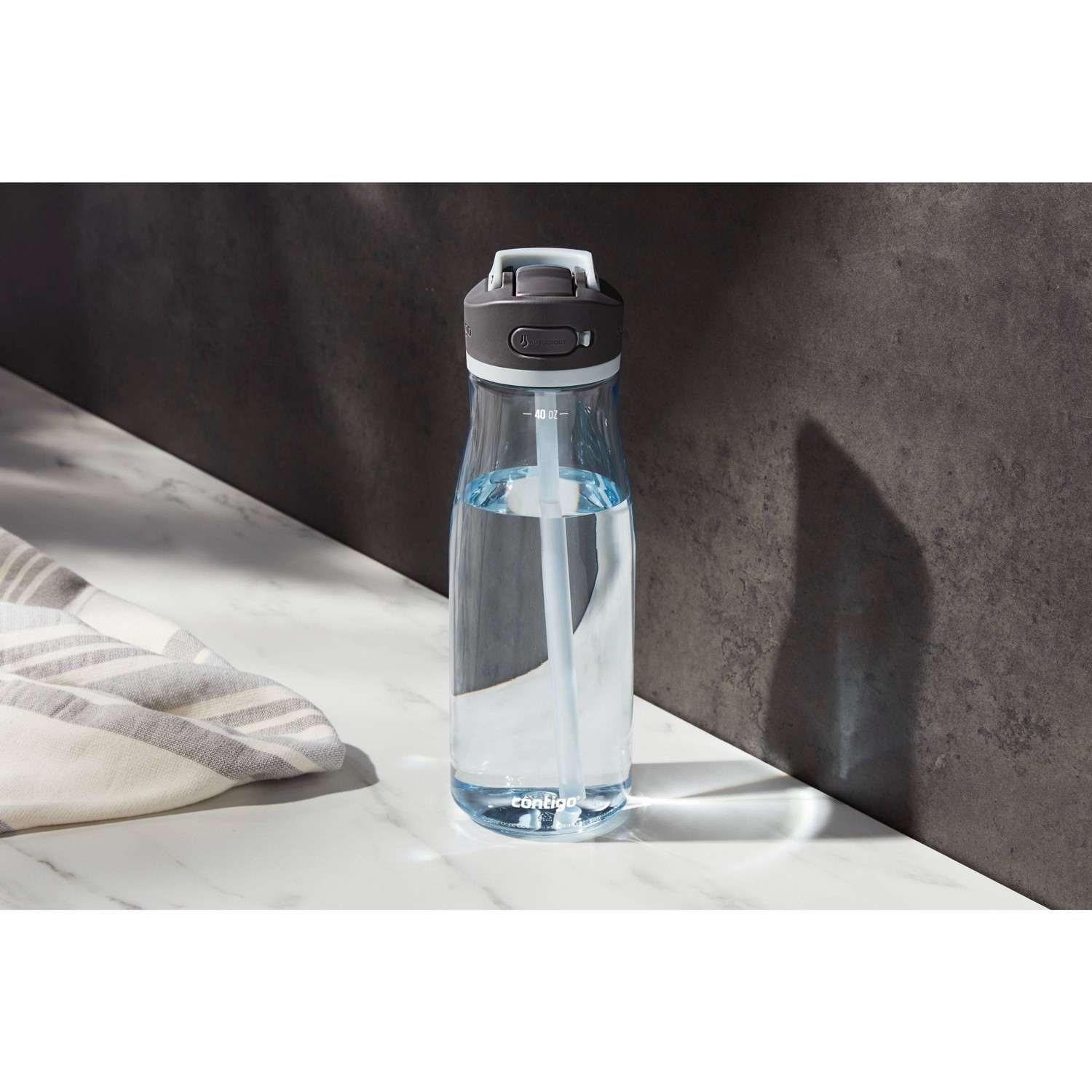 Contigo 40oz Ashland 2.0 AutoSpout Tritan Water Bottle - Macaroon