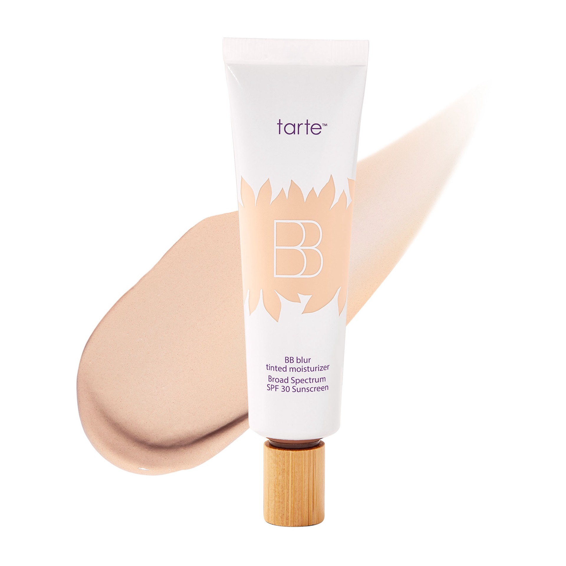 slide 1 of 5, tarte BB blur tinted moisturizer Broad Spectrum SPF 30 Sunscreen Fair, 1 oz