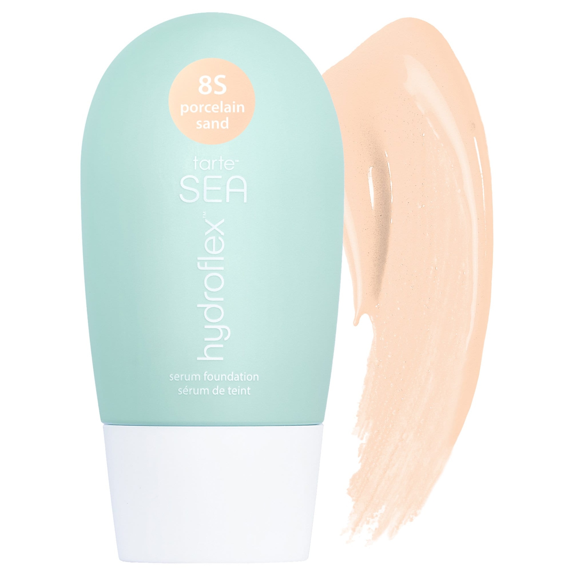 slide 1 of 1, tarte SEA Hydroflex Serum Foundation 8S porcelain sand, 1.01 oz/ 30 ml