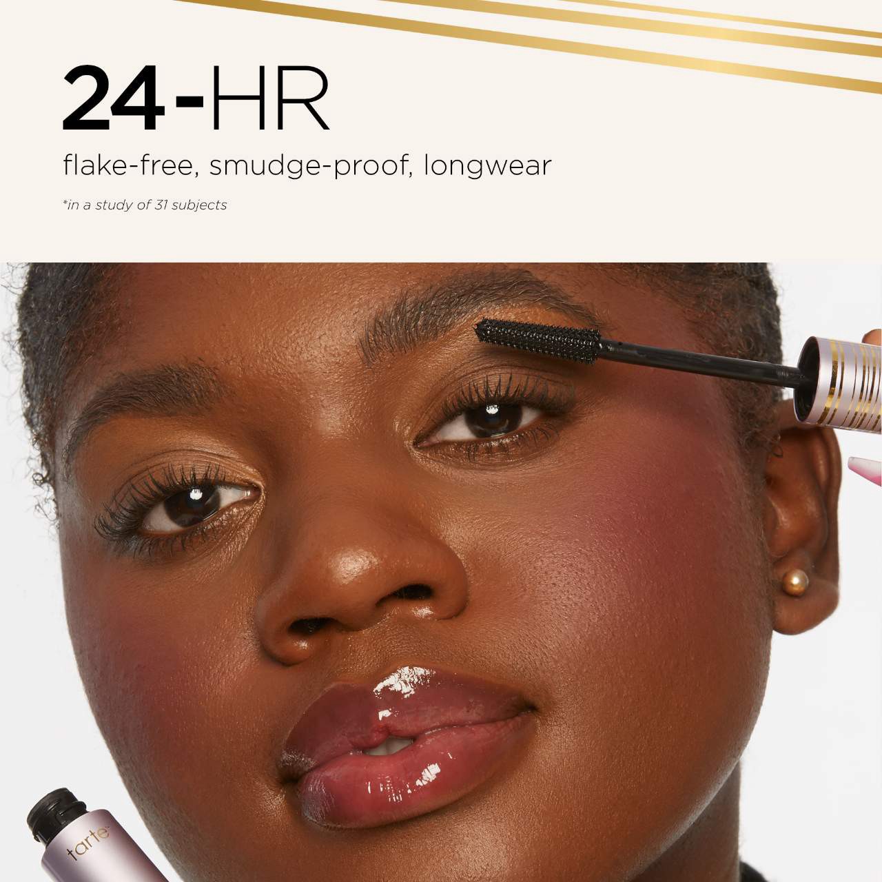 slide 6 of 9, tartelette™ lengthening & tubing mascara Black, 