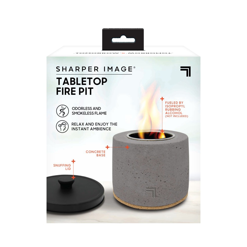 slide 1 of 1, Sharper Image Tabletop Fire Pit, 1 ct