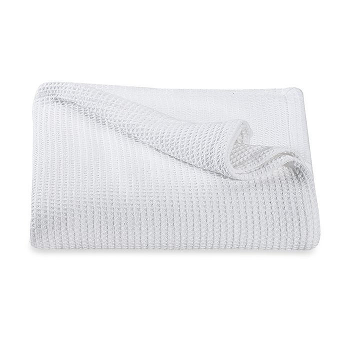 slide 1 of 1, Kenneth Cole Reaction Home Waffle Twin Blanket - White, 1 ct