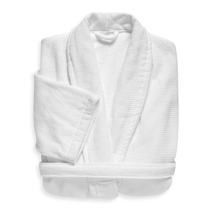 slide 2 of 2, Haven Rustico Small/Medium Robe - White, 1 ct