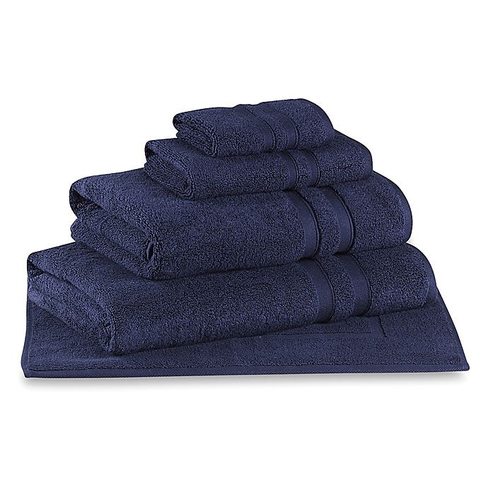 slide 2 of 3, Wamsutta Ultra Soft MICRO COTTON Bath Towel - Navy, 1 ct