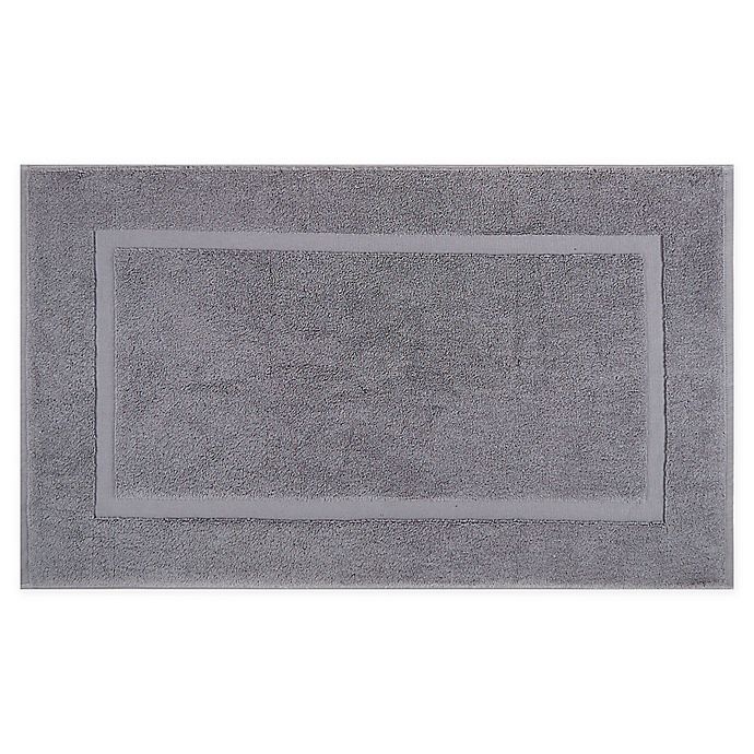 slide 1 of 9, Wamsutta Egyptian Cotton Bath Mat - Steel Grey", 21 in x 34 in