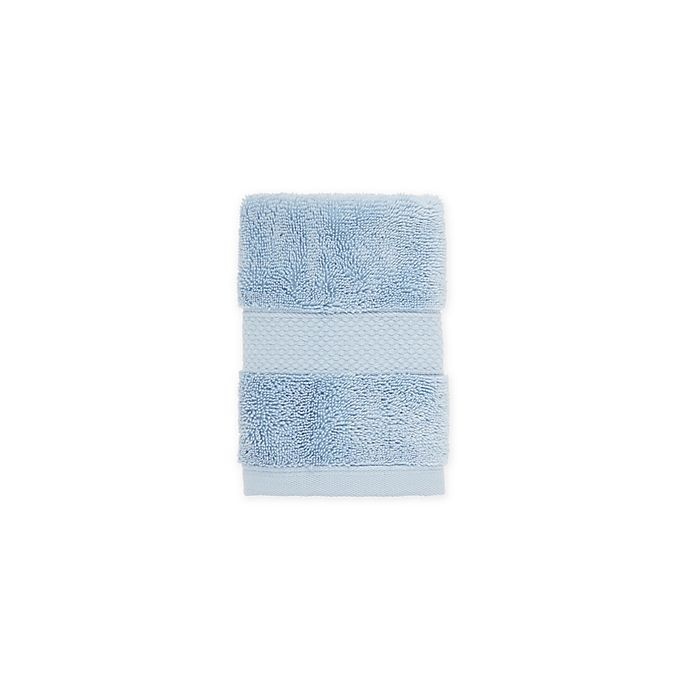 slide 1 of 8, Wamsutta Egyptian Cotton Washcloth - Blue Fog, 1 ct