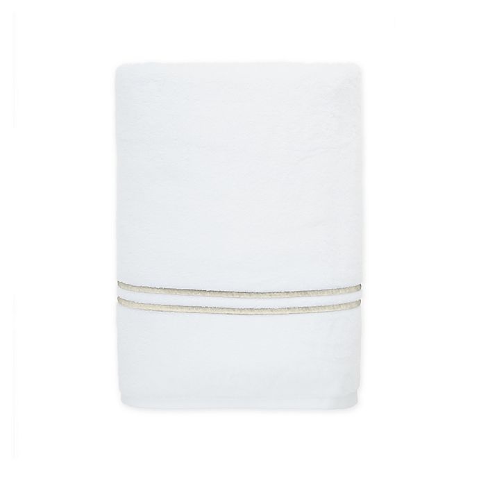 slide 1 of 1, Wamsutta Egyptian Cotton Striped Bath Towel - Blue/Green, 1 ct
