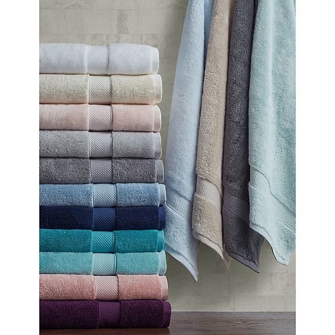 slide 3 of 8, Wamsutta Egyptian Cotton Bath Mat - Pastel Turquoise'', 21 in x 34 in