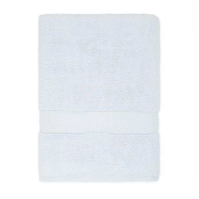 slide 1 of 9, Wamsutta Egyptian Cotton Bath Sheet - Illusion Blue, 1 ct