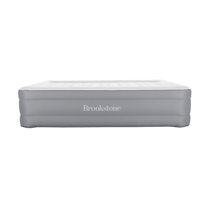 slide 5 of 9, Brookstone Perfect Twin Air Mattress - Grey, 18 in