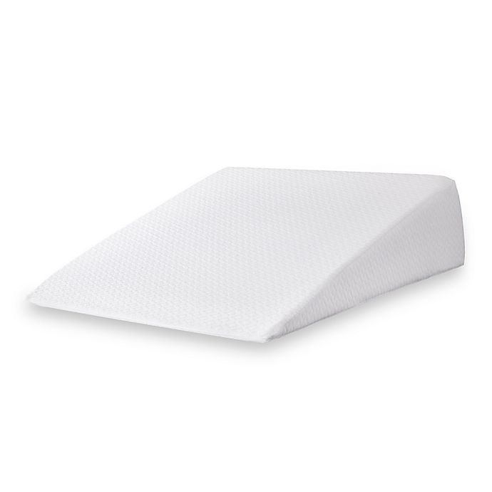 slide 2 of 5, Therapedic Bed Wedge Pillow Cover - White, 1 ct