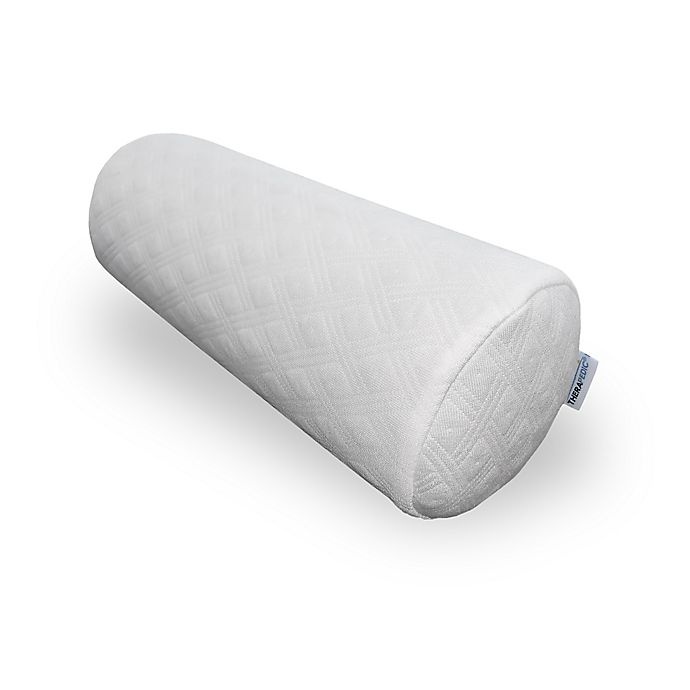 slide 3 of 4, Therapedic Neck Roll Pillow Cover - White, 1 ct