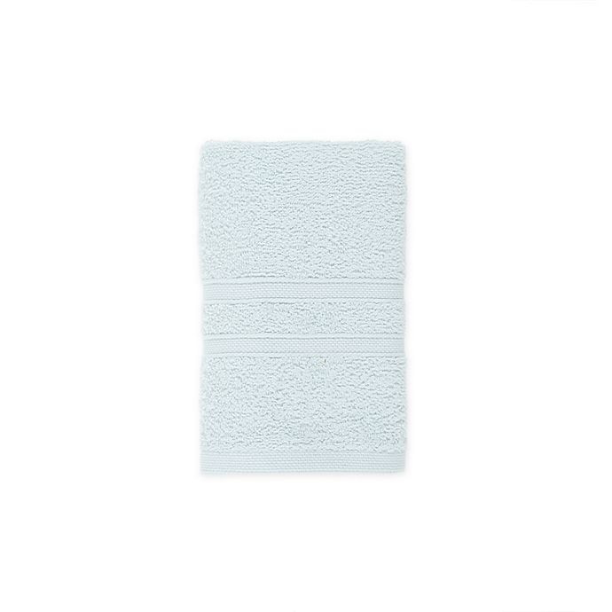 slide 1 of 1, Simply Essential Cotton Hand Towel - Blue, 1 ct