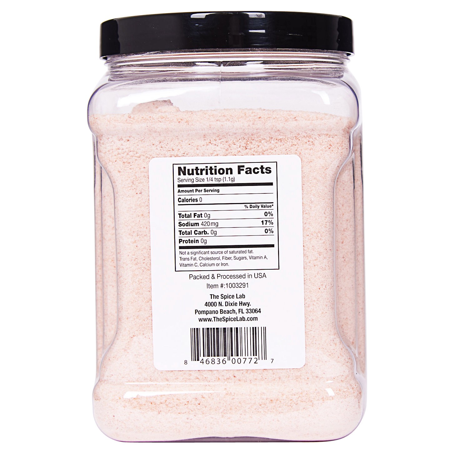 slide 2 of 2, Himalayan Fine Grain Pink Salt, 5 lbs, 